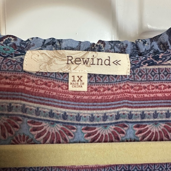Rewind Multicolor Patterned Garment - Picture 2 of 2